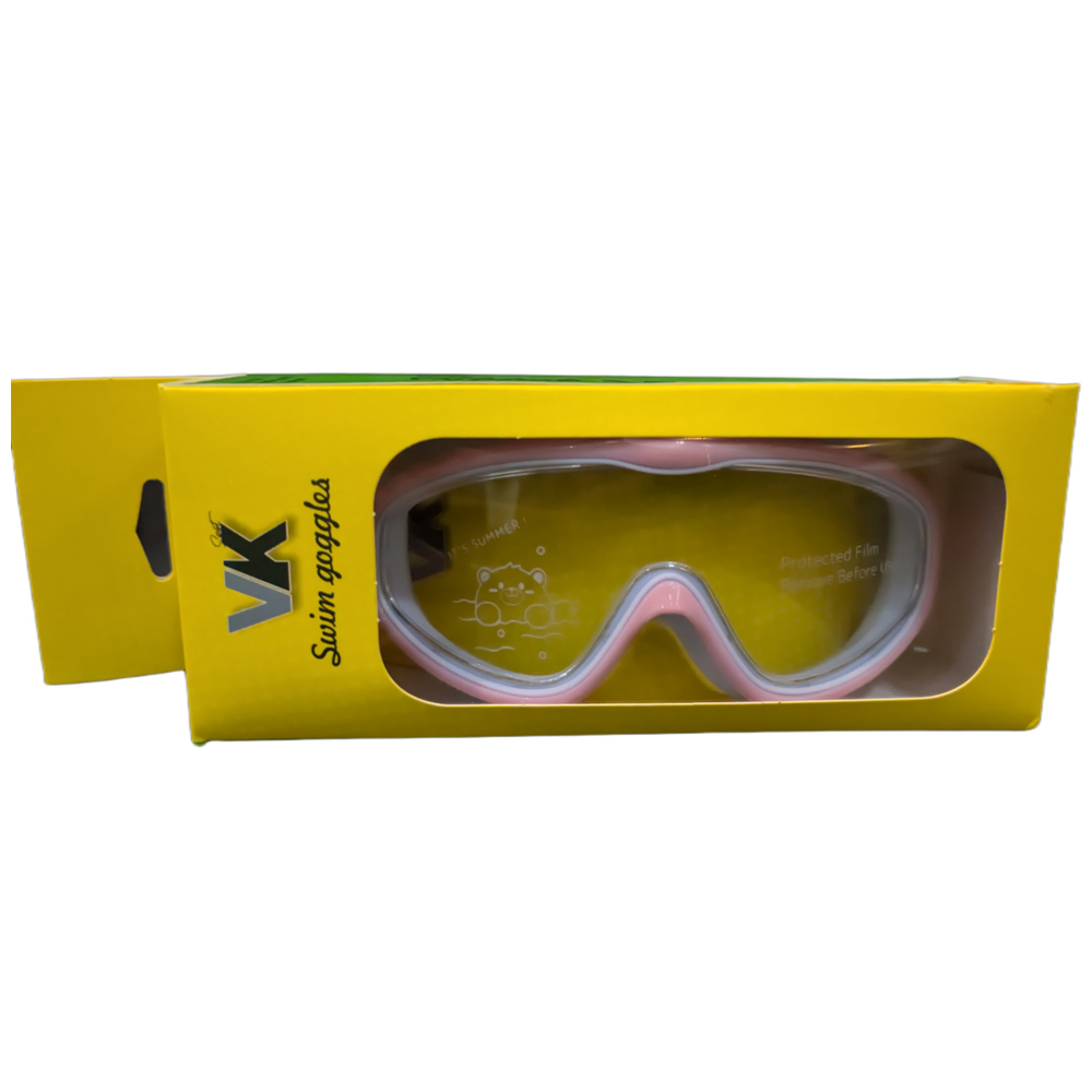 ATL-BIG-10 عینک شنا فرم بزرگ بچگانه VK - صورتی یاسی