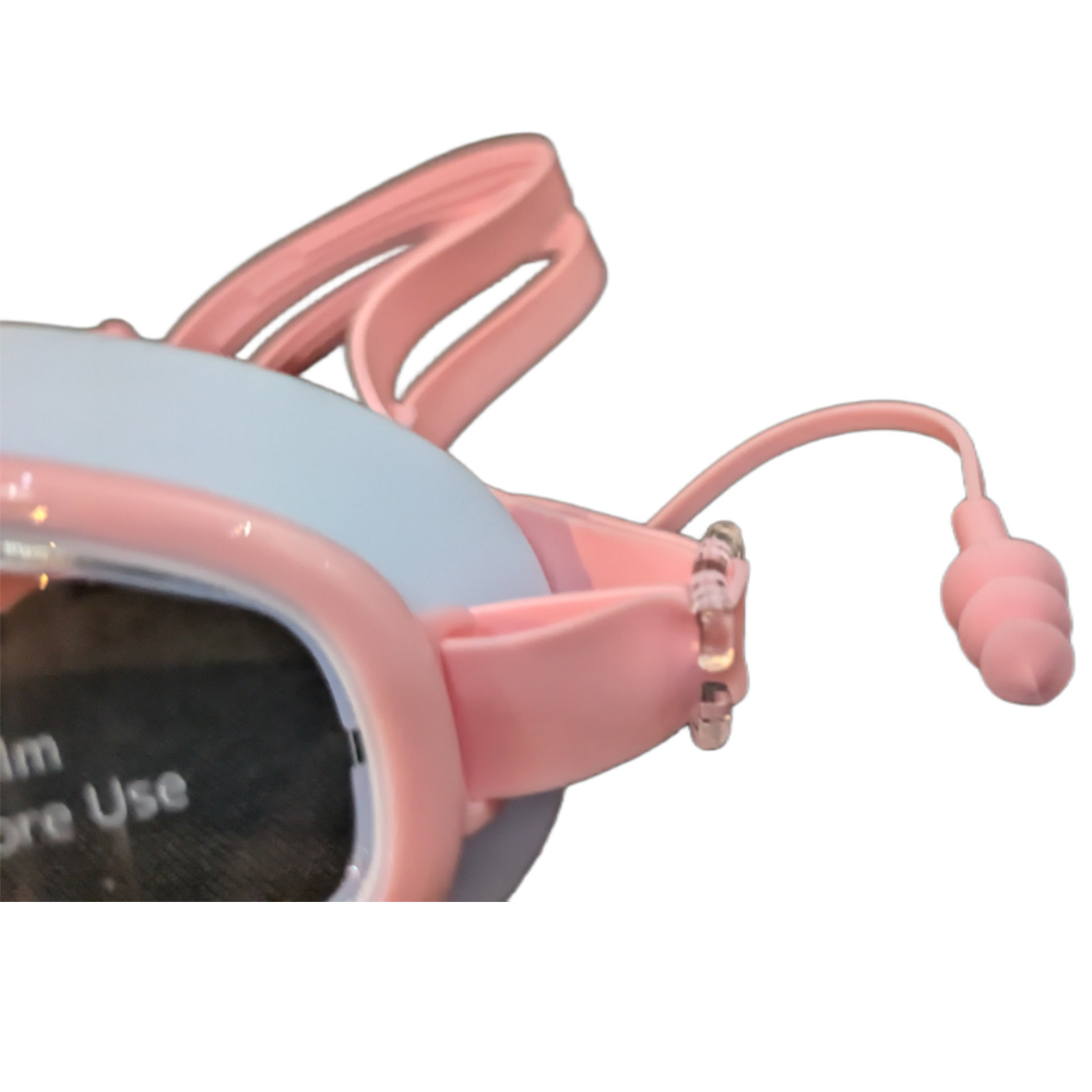 ATL-BIG-14 عینک شنا فرم بزرگ بچگانه VK - صورتی یاسی