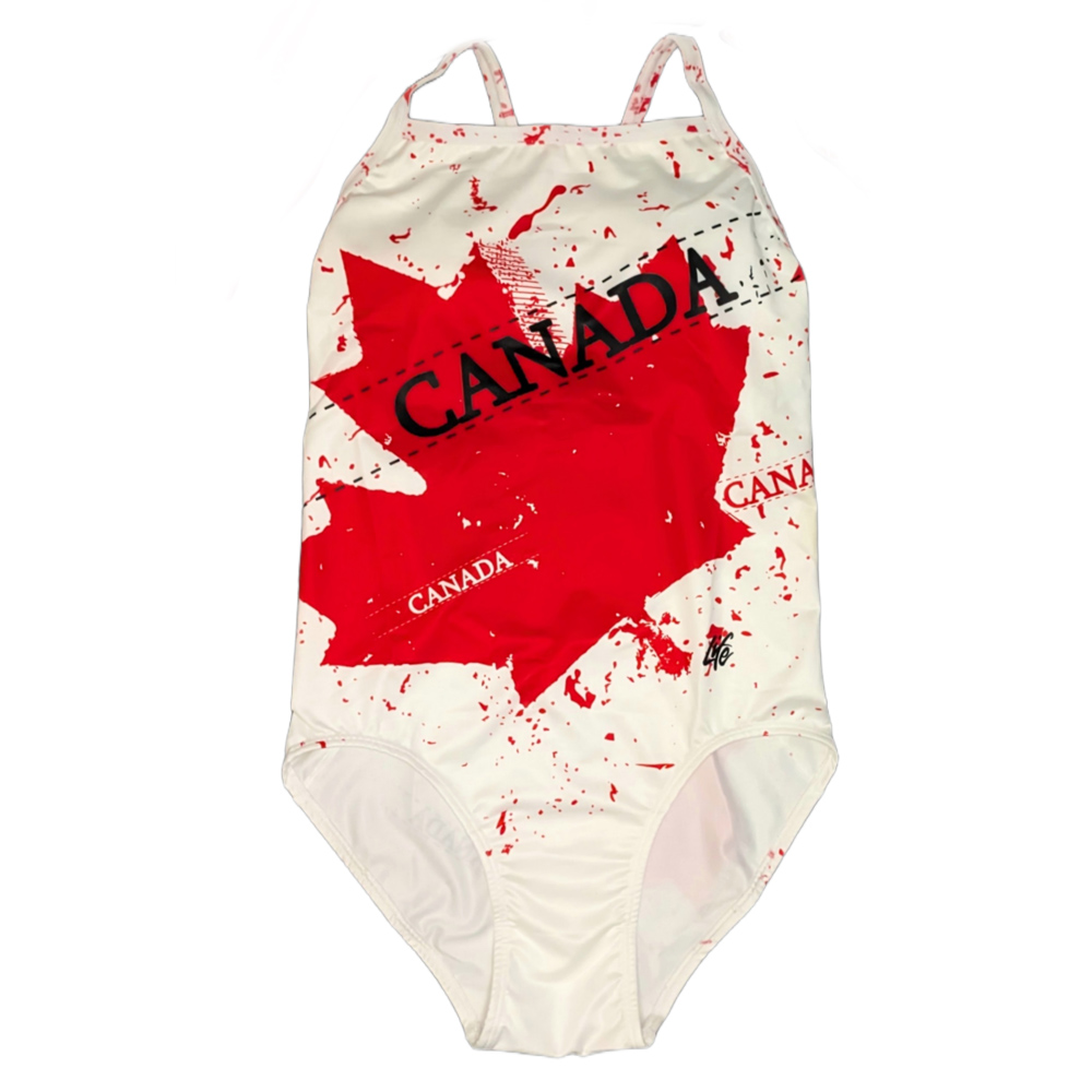 مایو لایف سفید و قرمز ( پرچم کانادا )